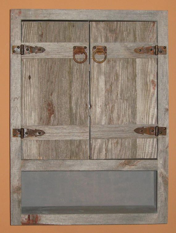 Rustic Wall Cabinet For Bathroom
 WEATHERED WOOD TOILET Cabinet Rustic Toilet Cabinet Rustic