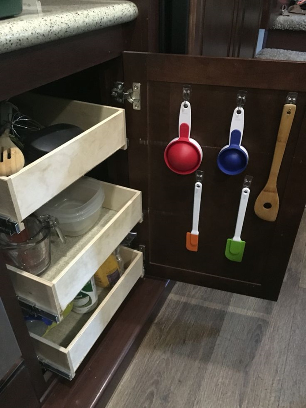 Rv Kitchen Organization
 10 Ways To Use mand Hooks In Your Home And RV