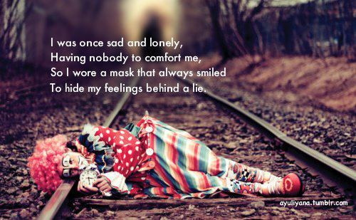Sad Quotes About Loneliness
 Quote I was once sad and lonely having nobody to