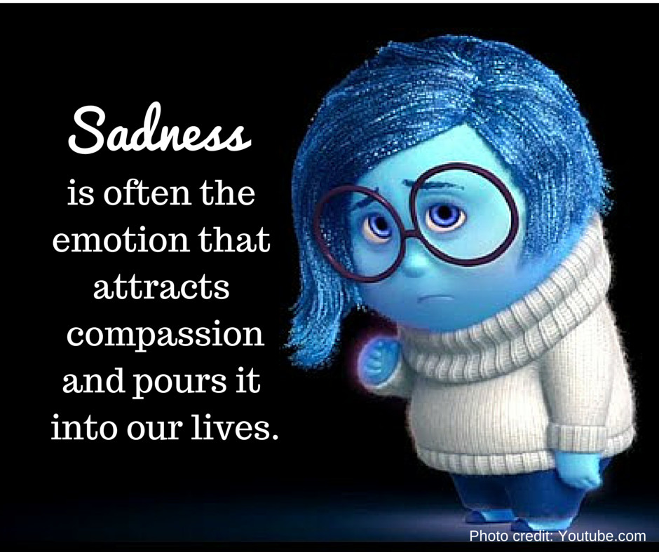 Sadness Quotes Inside Out
 When being happy isn’t best for us…