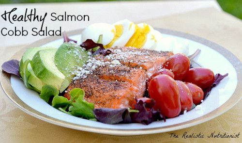 Salmon Cobb Salad
 Salmon Cobb Salad