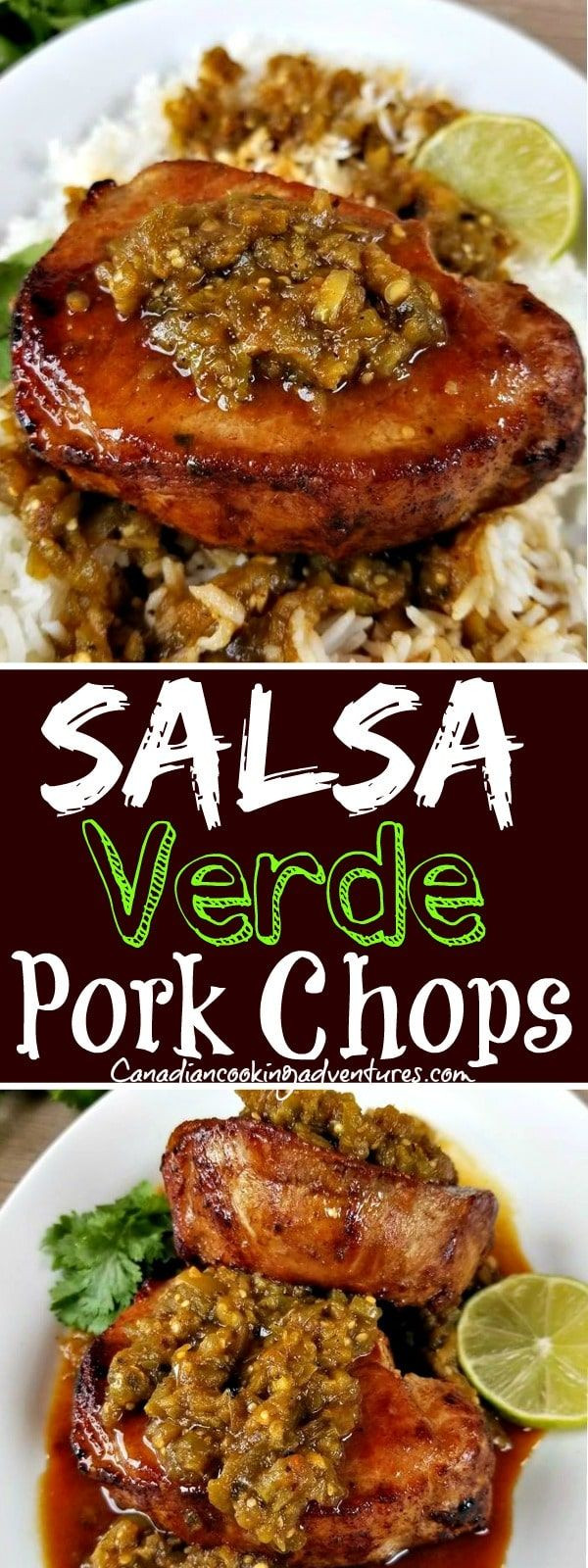 Salsa Verde Pork Chops
 Salsa Verde Pork Chops Recipe in 2019