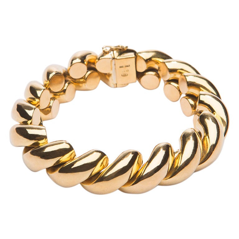 San Marco Bracelet
 San Marco gold bracelet at 1stdibs