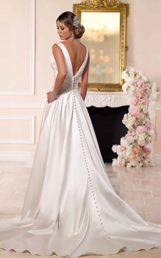 Satin Wedding Dresses
 Luxe Satin Wedding Dress I Stella York Wedding Dresses