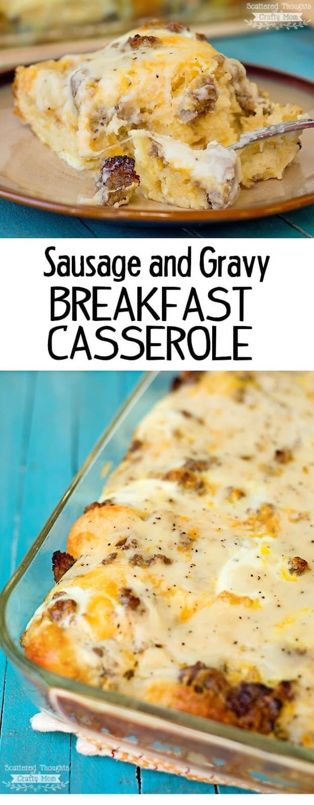 Sausage And Gravy Casserole
 Sausage and Gravy Breakfast Casserole The Best Blog Recipes