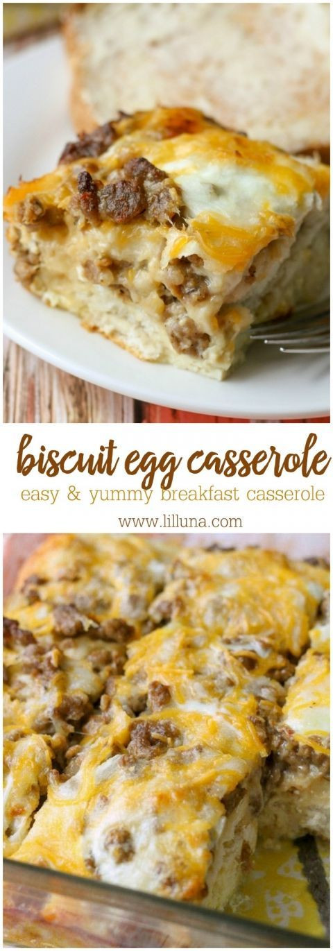 Sausage Egg Cheese Biscuit Casserole
 Biscuit Egg Casserole Recipe