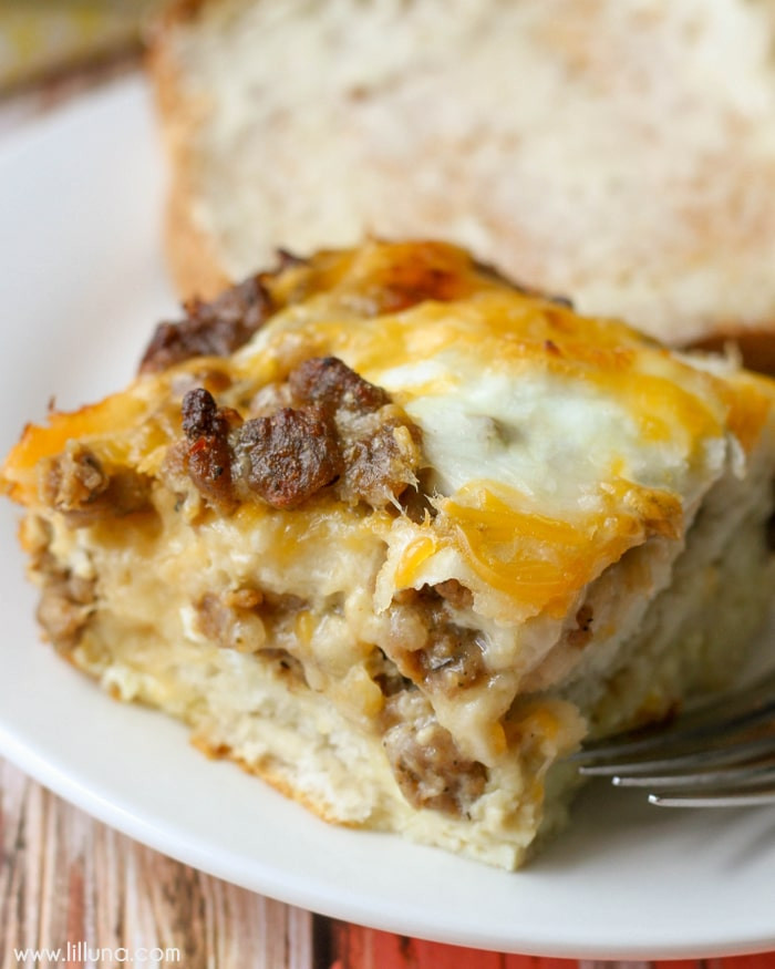Sausage Egg Cheese Biscuit Casserole
 FAVORITE Biscuit Egg Casserole Recipe