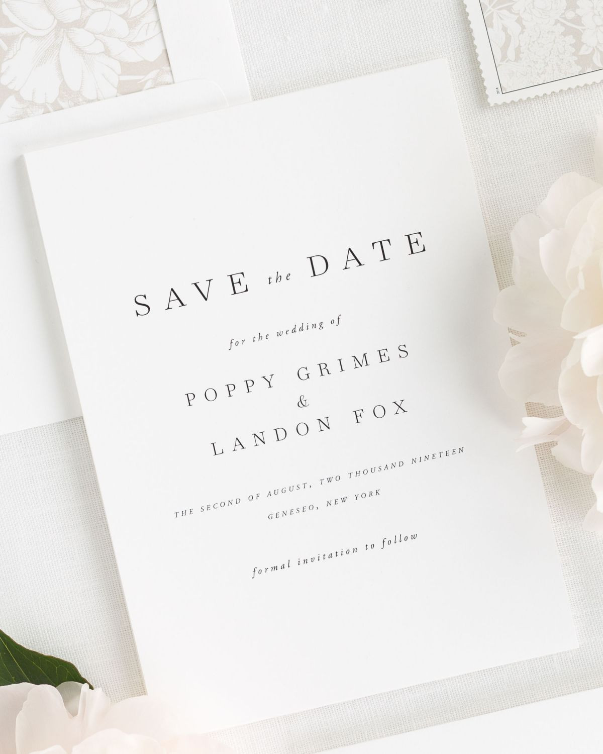 Save The Date And Wedding Invitations
 Romantic Purple Wedding Inspiration – Wedding Invitations