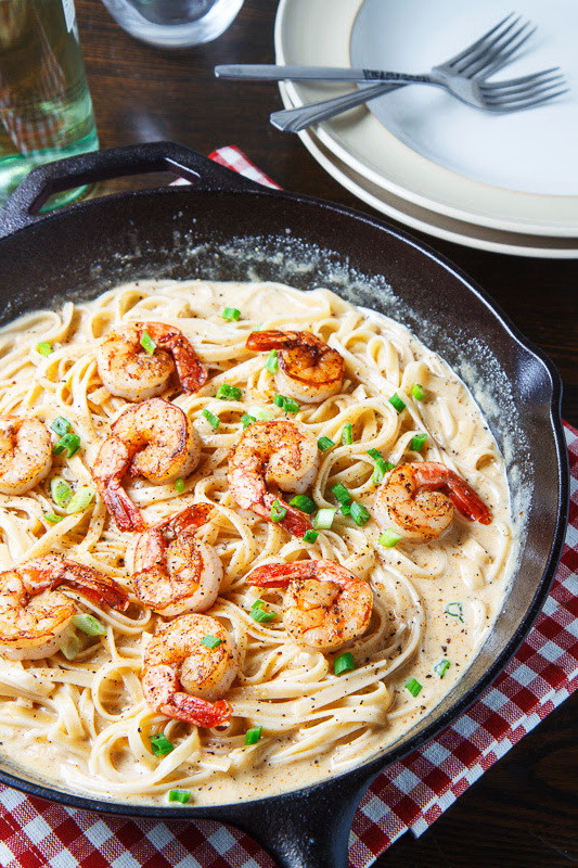 Seafood Dinner Recipe
 Cajun Shrimp Fettuccine Alfredo – Best Healthy Italian