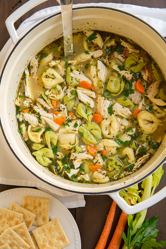 Seasoning For Chicken Noodle Soup
 Not Your Ordinary Chicken Soup Tortellini Chicken Noodle