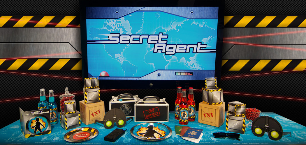 Secret Agent Birthday Party
 Secret Agent