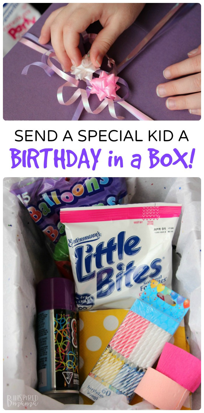 Sending Birthday Gifts
 Send a Birthday in a Box for an Awesome Kids Birthday Gift