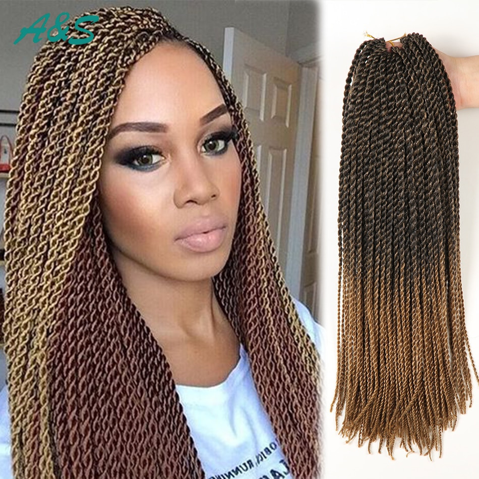 Senegal Twist Crochet Hairstyles
 y 11 colors crochet hair 18 inch thin senegalese twist