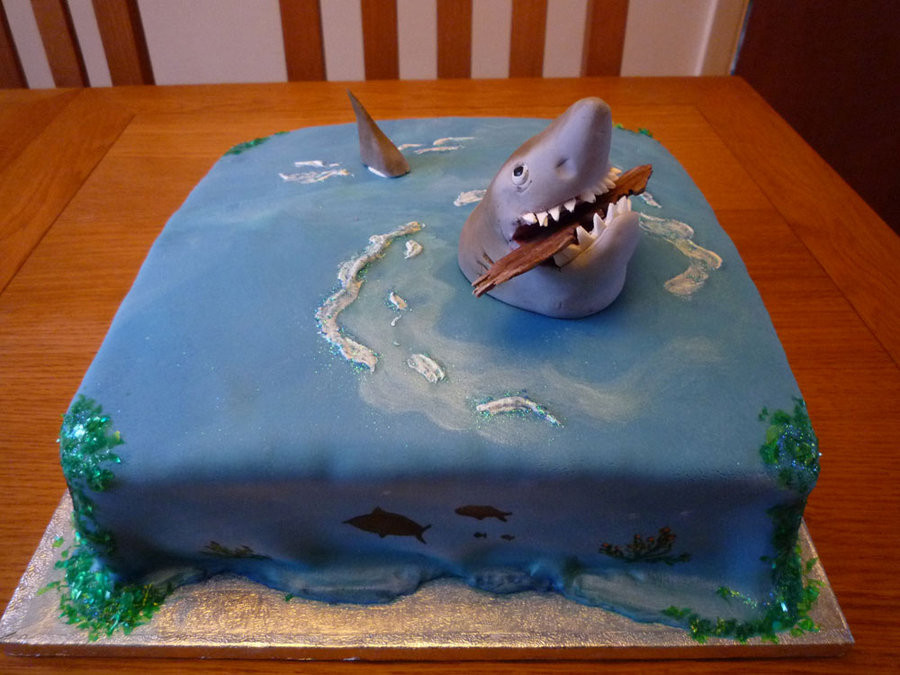 Shark Birthday Cakes
 Shark Cakes – Decoration Ideas