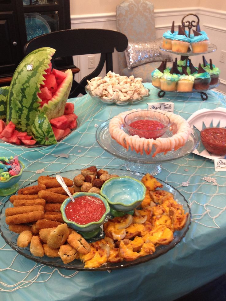 Shark Birthday Party Food Ideas
 40 best Shark Week images on Pinterest