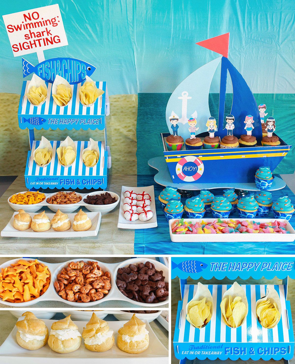 Shark Birthday Party Food Ideas
 Shark Party Ideas