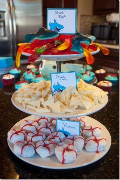 Shark Birthday Party Food Ideas
 Shark Party Snacks in 2019