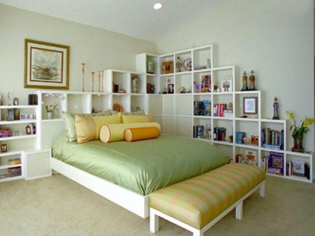Shelf Ideas For Small Bedroom
 44 Smart Bedroom Storage Ideas