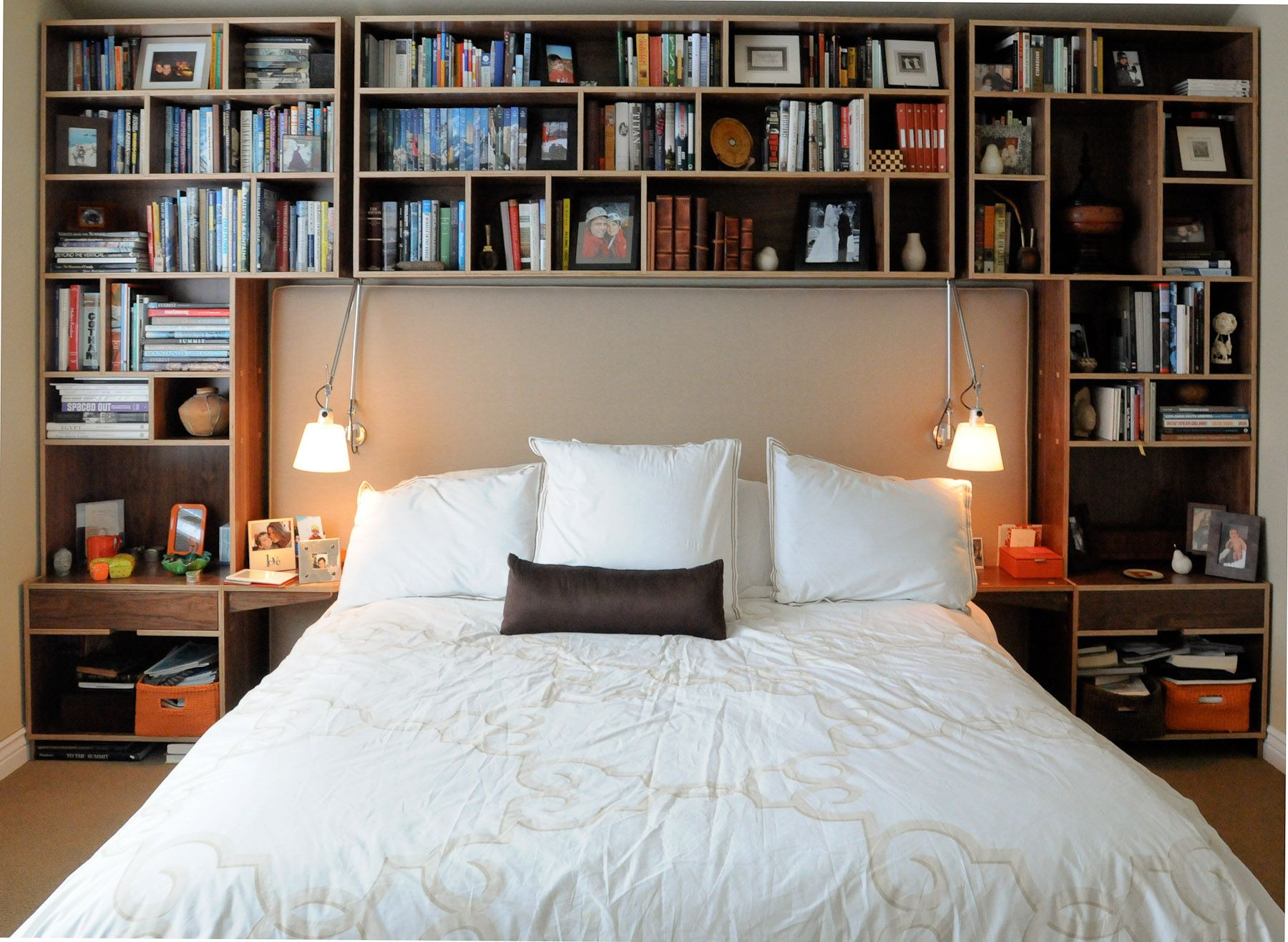 Shelf Ideas For Small Bedroom
 Kerf Design Work Built in Bookcases