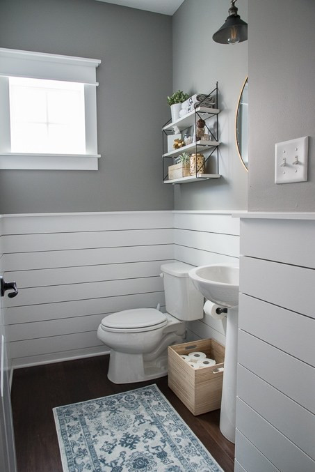 Shiplap Bathroom Walls
 Not Your Parent s Wood Panelling