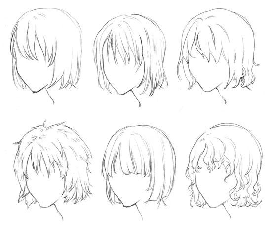 Short Female Anime Hairstyles
 anime boy hairstyles Google Search …