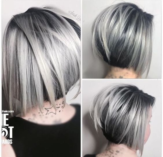 Short Gray Haircuts 2020
 10 Easy Straight Bob Hairstyles with Beautiful Balayage