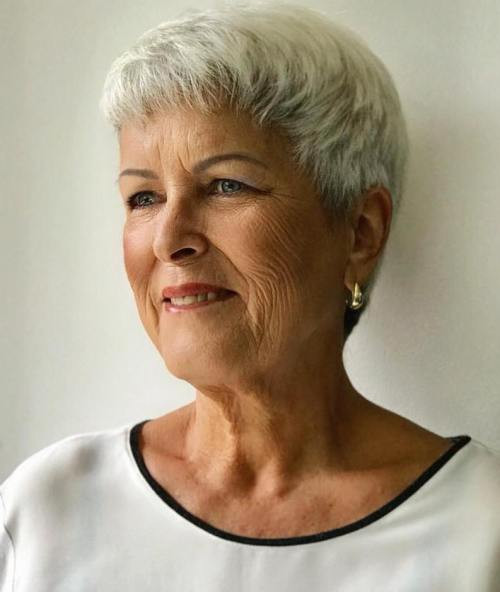 Short Hairstyles For Over 70 With Glasses
 The Best Hairstyles and Haircuts for Women Over 70
