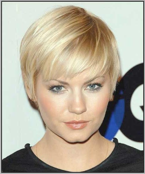 Short Hairstyles For Round Faces And Thin Hair
 20 Best Collection of Short Hairstyles For Thin Hair And