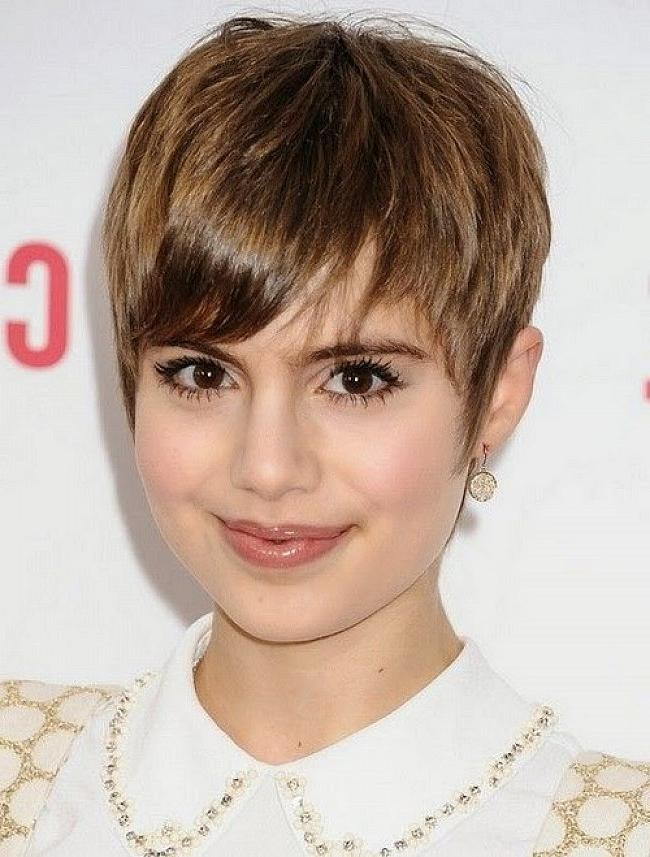 Short Hairstyles For Round Faces And Thin Hair
 20 Best Collection of Short Hairstyles For Round Faces And
