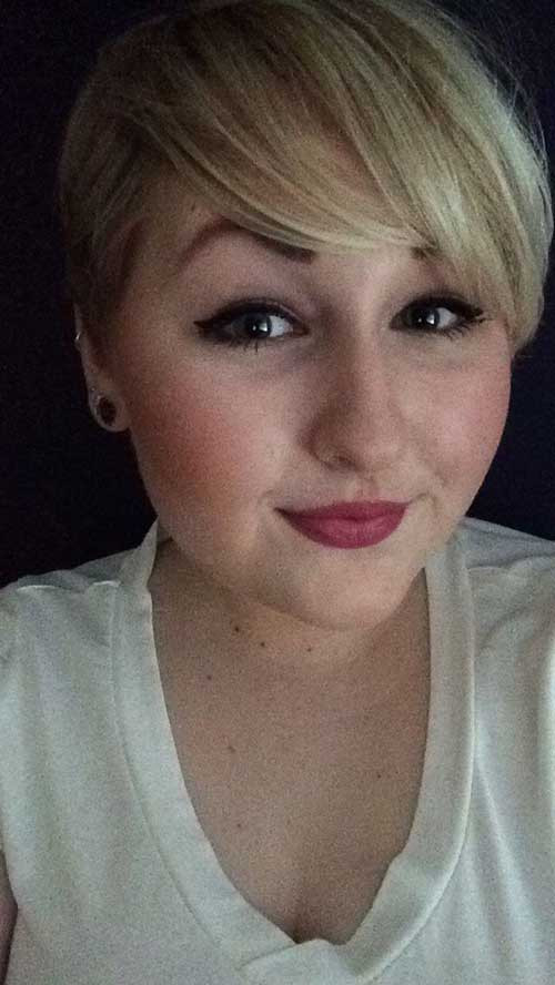 Short Hairstyles For Round Fat Faces
 25 Pretty Short Haircuts for Chubby Round Face