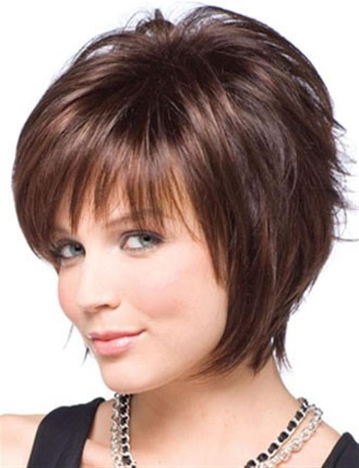 Short Hairstyles For Thick Hair Round Face
 Pin on fashion