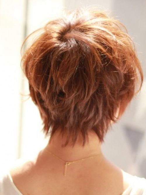 Short Hairstyles Front And Back View 2020
 Pin on hair