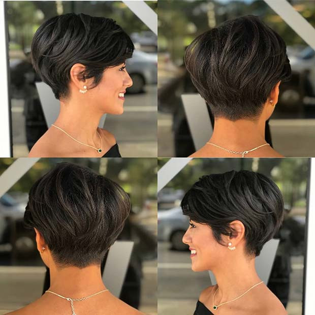 Short Hairstyles Front And Back View 2020
 23 Short Haircuts for Women to Copy in 2019