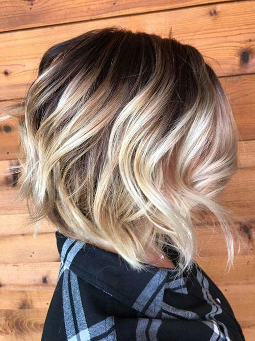 Short Hairstyles With Blonde Highlights
 45 Beautiful Brown to Blonde Ombre Short Hair