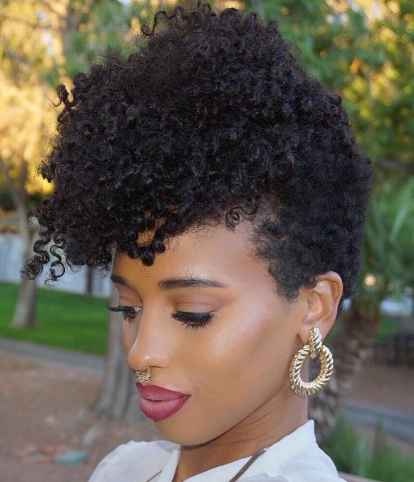 Short Natural Afro Hairstyles
 40 Cute Tapered Natural Hairstyles for Afro Hair