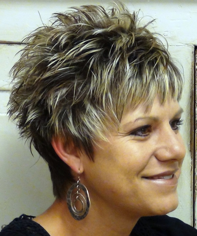 Short Spikey Hairstyles For Women Over 40-50
 Bold and Beautiful Short Spiky Haircuts for Women Ohh My My