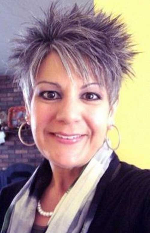Short Spikey Hairstyles For Women Over 40-50
 20 Nice Haircuts Over 40