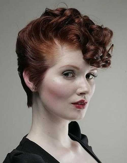Short Vintage Hairstyles
 20 Very Short Curly Hairstyles