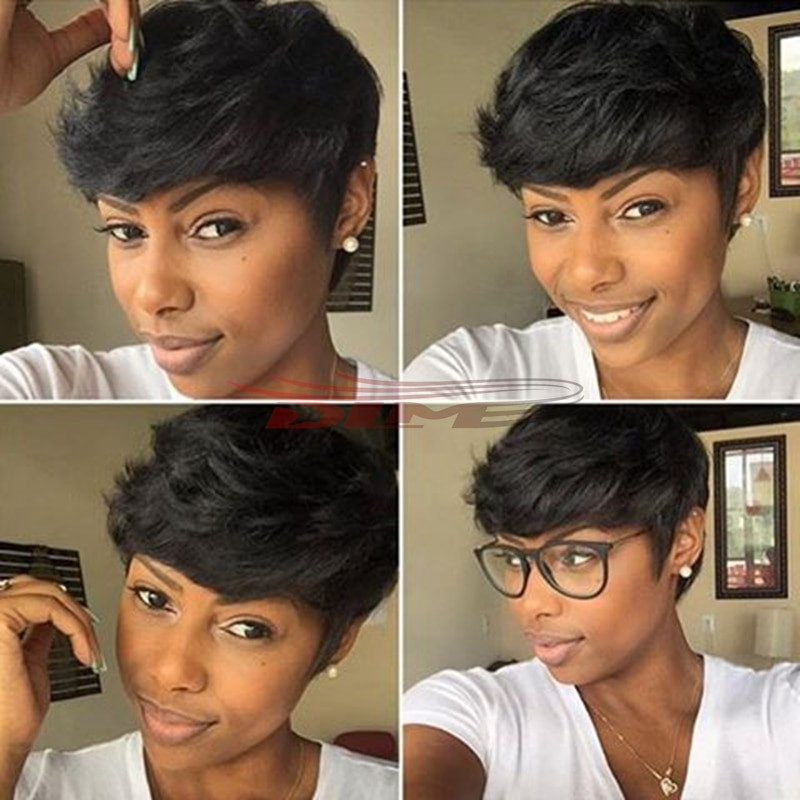 Short Weave Hairstyles For Black Women
 2016 Fashion short hair style 4 inch straight human hair