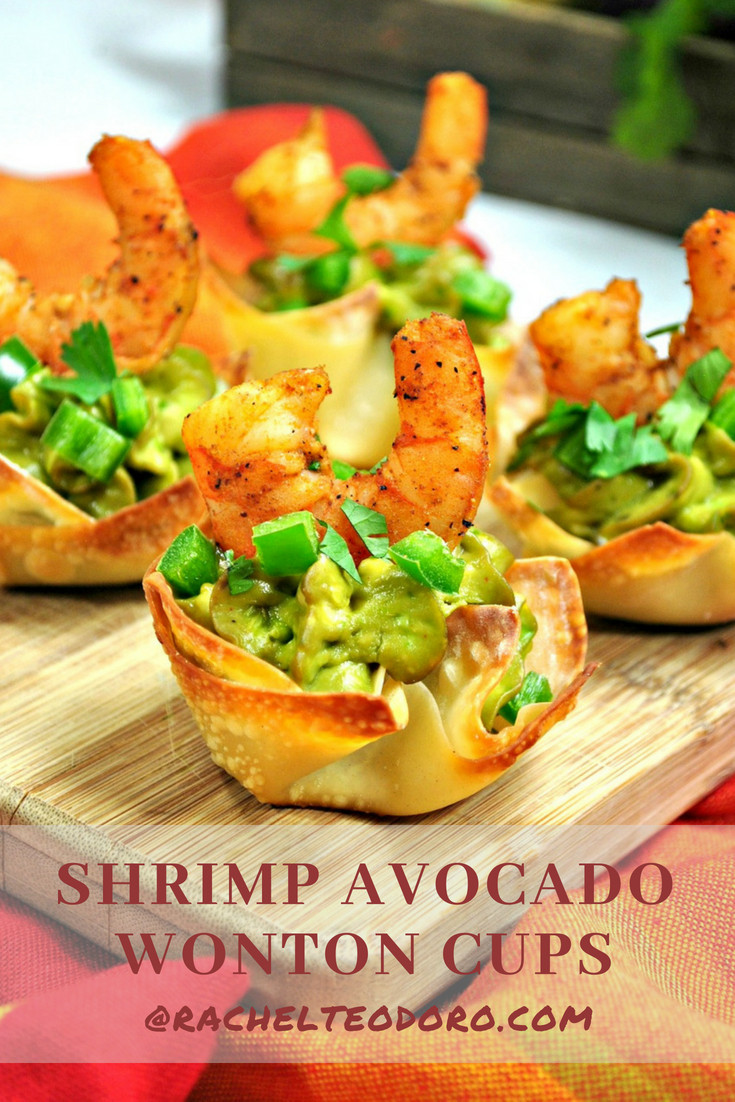 Shrimp And Avocado Appetizer
 Shrimp Avocado Wonton Cup Appetizer Recipe