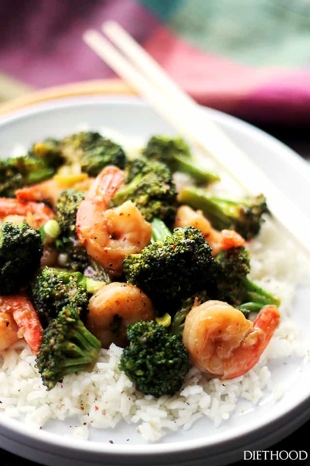 Shrimp And Broccoli
 Shrimp and Broccoli Stir Fry Recipe