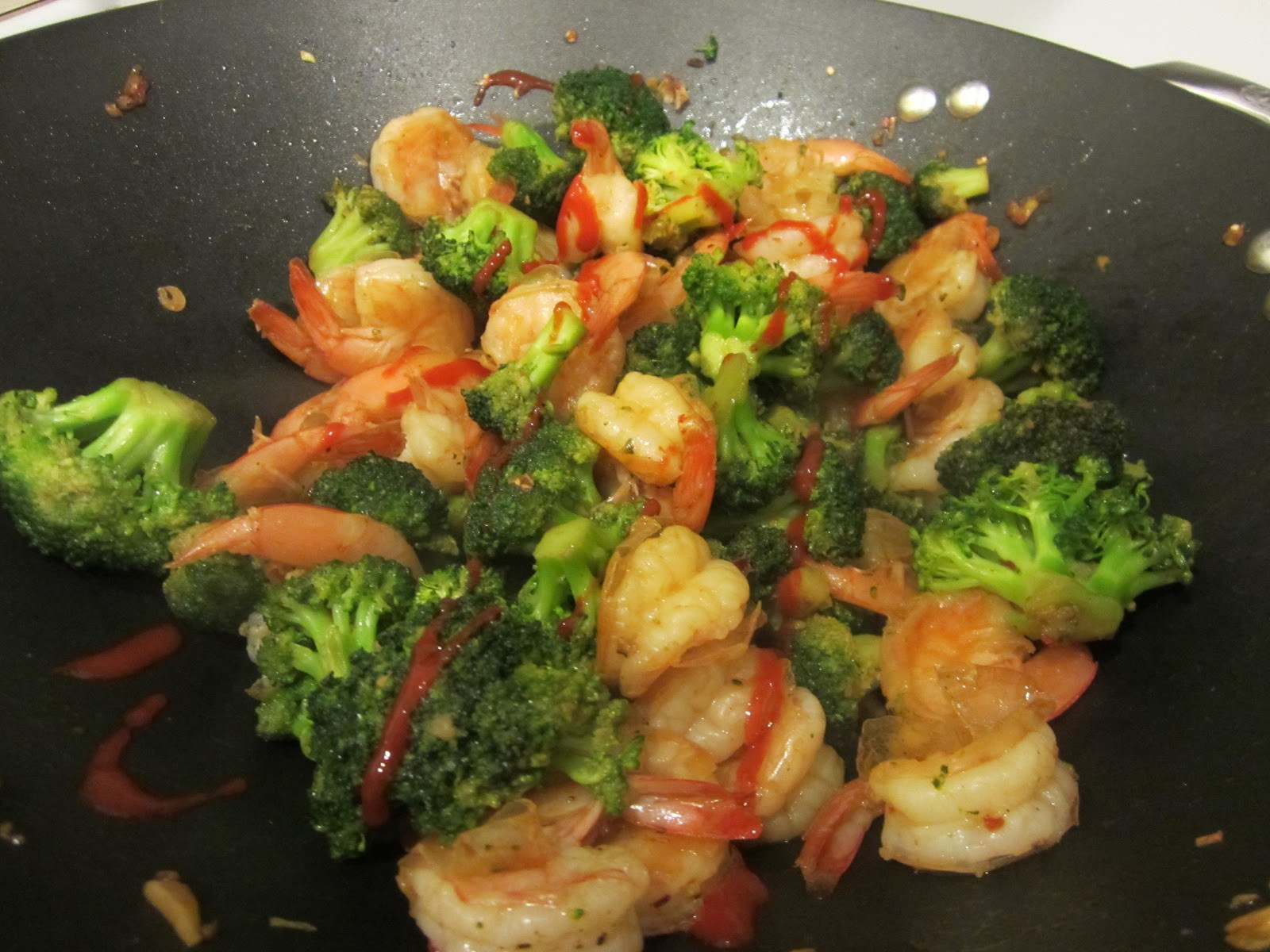 Shrimp And Broccoli
 Life on Food Spicy Shrimp and Broccoli Stir Fry