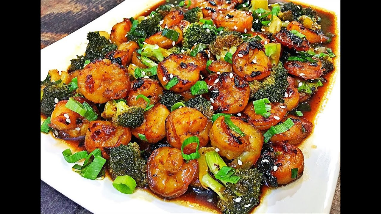 Shrimp And Broccoli
 Honey Garlic Shrimp and Broccoli Recipe Easy Stir Fry