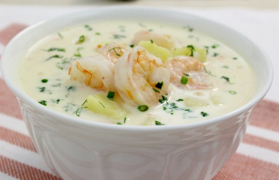 Shrimp Chowder Soup
 Creamy Shrimp Chowder Суп c Креветками Olga s Flavor