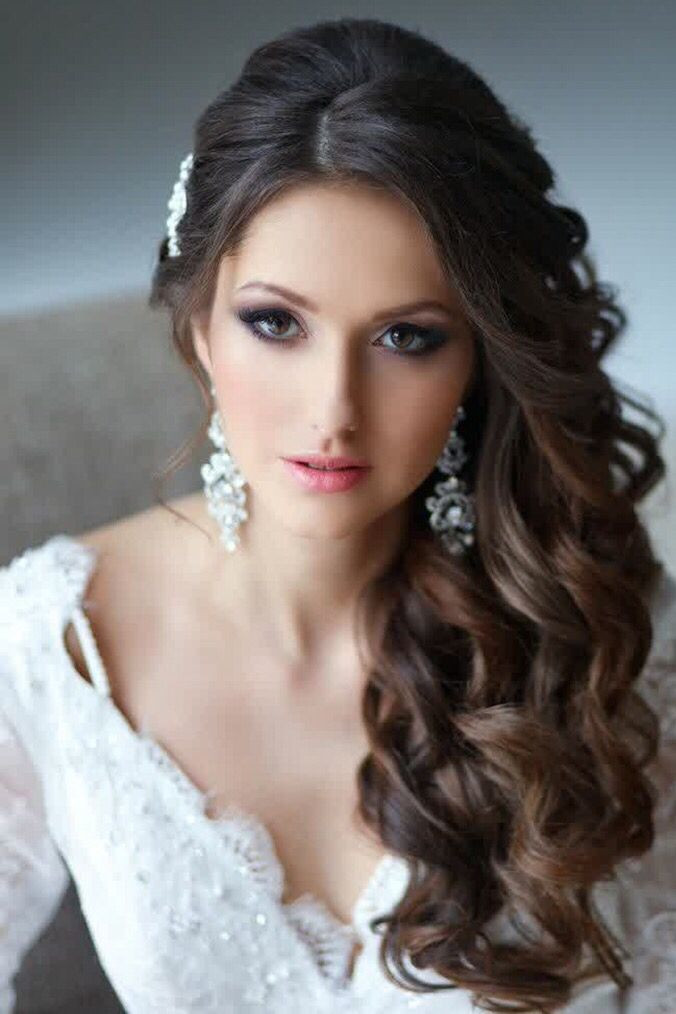 Side Curls Hairstyles For Wedding
 Hair to one side