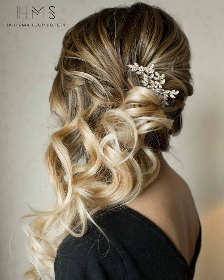 Side Curls Hairstyles For Wedding
 side swept hair