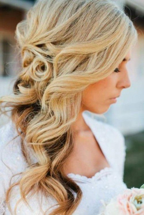 Side Curls Hairstyles For Wedding
 Lovely 10 Wedding Hairstyles for Long Hair Goostyles