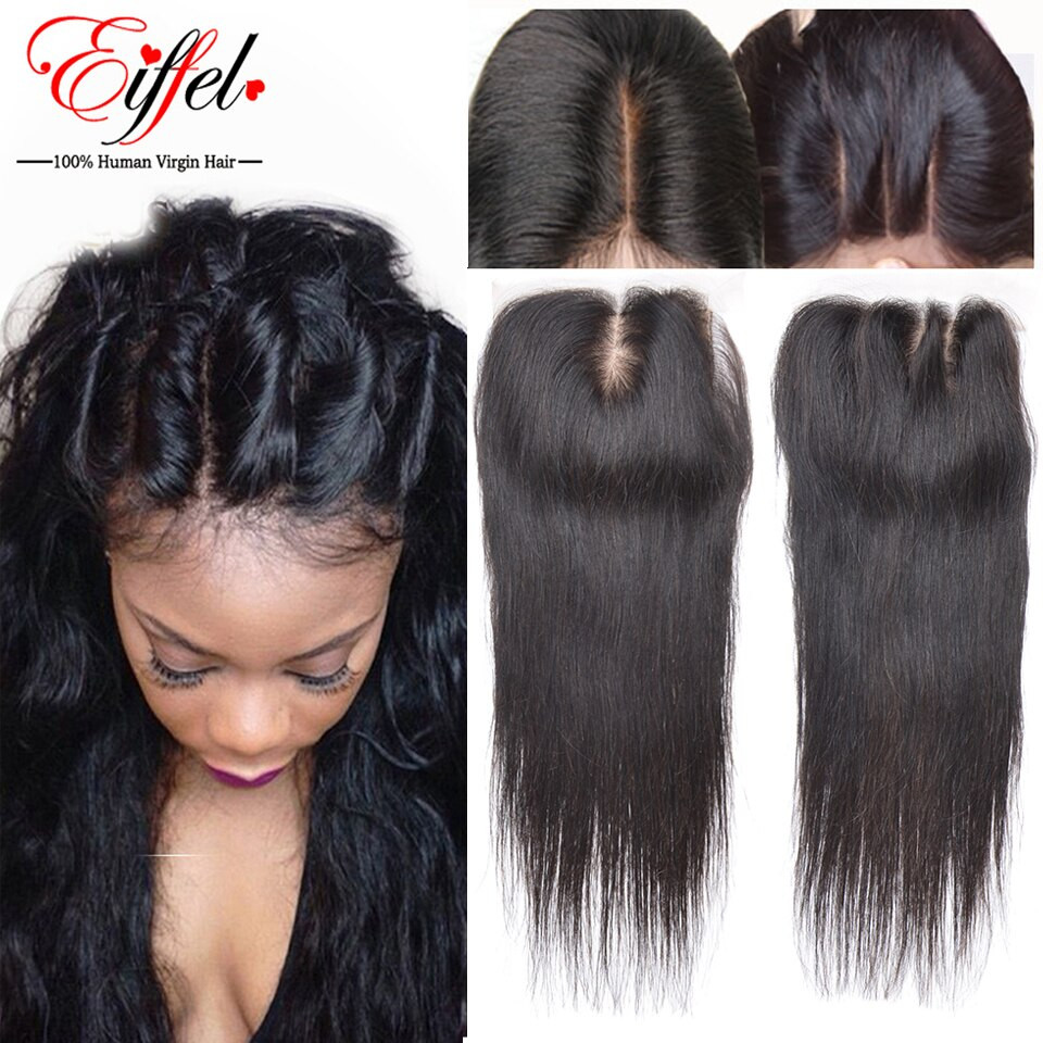 Silk Base Closures With Baby Hair
 8A Brazilian Straight Silk Base Closure Virgin Hair 4X4