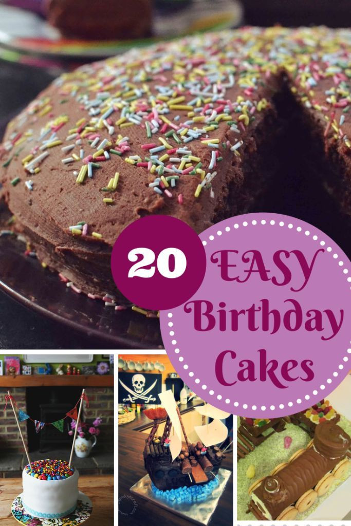 Simple Birthday Party Ideas For Adults
 Easy Birthday Cake Recipes food