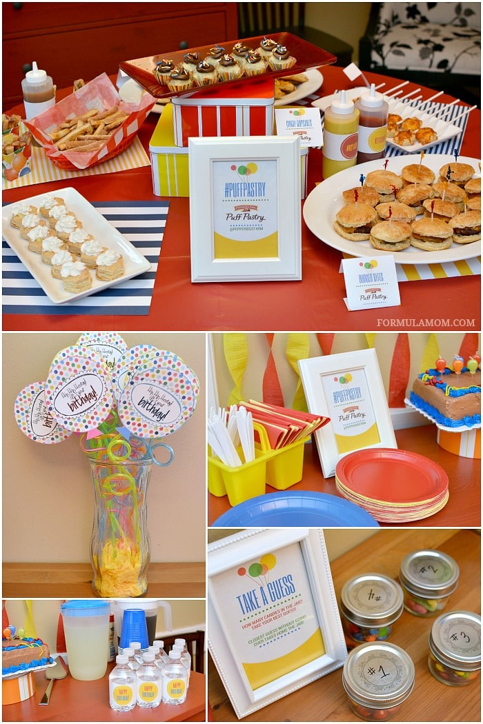 Simple Birthday Party Ideas For Adults
 Puff Pastry Party Ideas for Birthdays PuffPastry AD